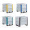 Gruppenbild Schwerlastbehälter SL mit Vergleich des Zweifarbenkonzepts