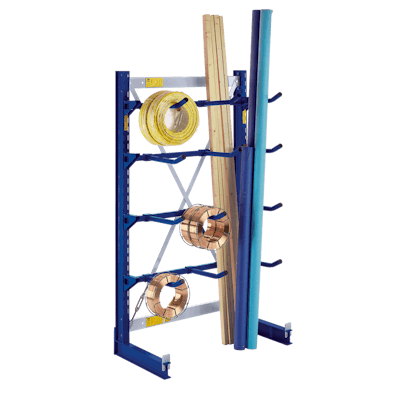 Kragarmregal Typ L mit Rohrkragarmen 02 Kragarmregal Typ L mit Rohrkragarmen 02