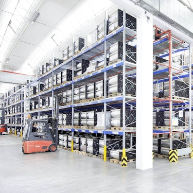 Foto Palettenregal-System PRO, Referenz Hornschuch Foto Palettenregal-System PRO, Referenz Hornschuch