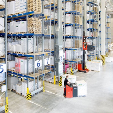 Foto Palettenregal-System PRO, Referenz Igepa 02 Foto Palettenregal-System PRO, Referenz Igepa 02