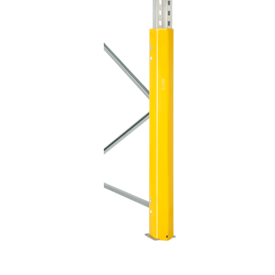 Detailansicht des Stützenschutzes für Palettenregal-System PRO Detailansicht des Stützenschutzes für Palettenregal-System PRO