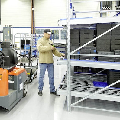 Stückgutdurchlaufregal, Foto 02 Stückgutdurchlaufregal, Foto 02