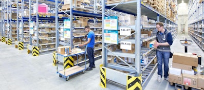 Foto Stückgutdurchlaufregal, Referenz König 01 Foto Stückgutdurchlaufregal, Referenz König 01