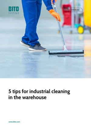 5 tips for industrial cleaning in the warehouse