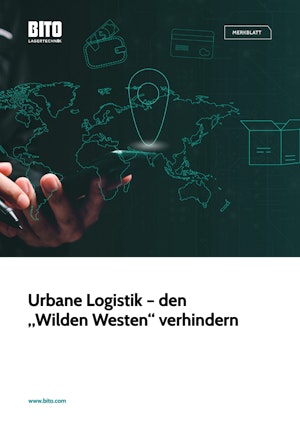 Merkblatt: Urbane Logistik – den „Wilden Westen“ verhindern