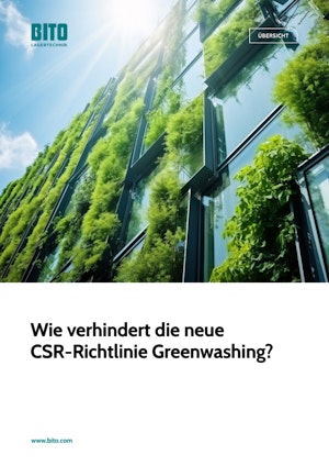 Merkblatt: Wie verhindert die neue CSR-Richtlinie Greenwashing?
