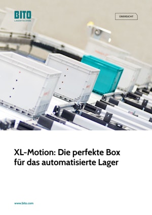 Übersicht: XL-Motion: Die perfekte Box für das automatisierte Lager