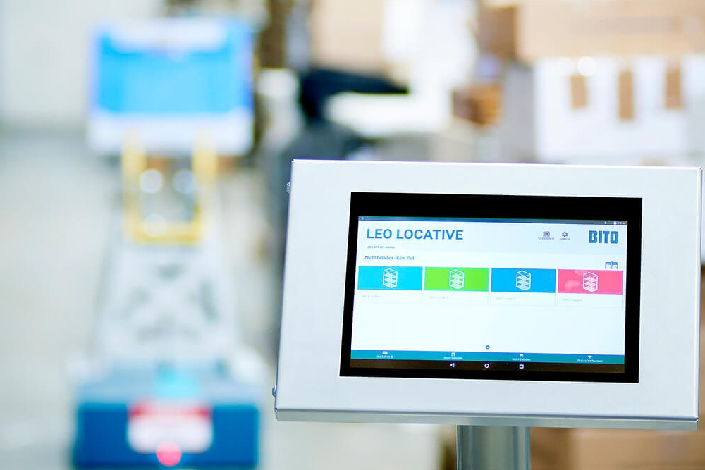 AGV Decentrale besturing zonder Wifi